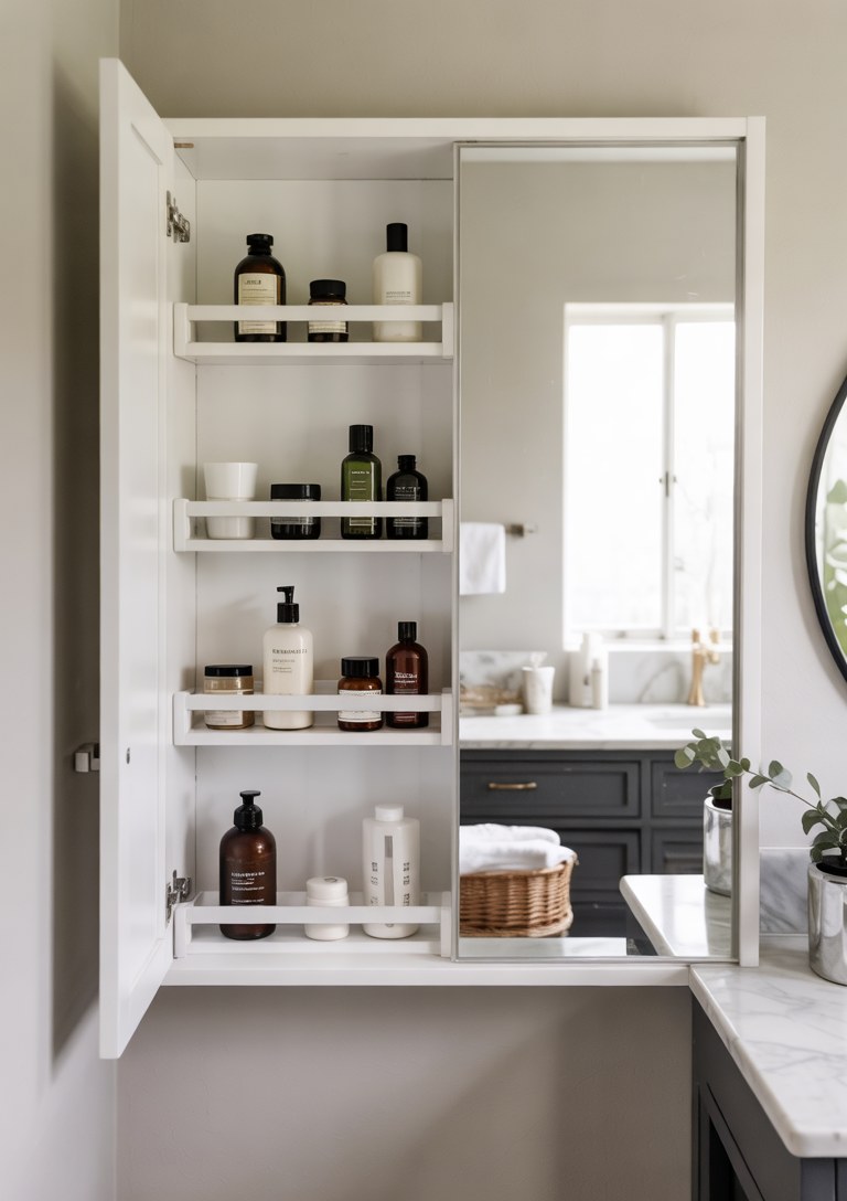 Small Bathroom Storage Ideas: Maximize Space with Medicine Cabinet Shelving