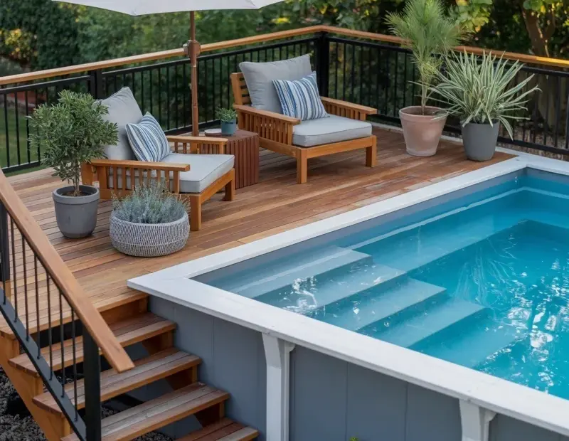 Mistake to Avoid on Your Above Ground Pool Deck (Shade & Seating Ideas)