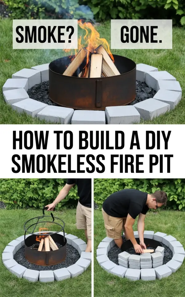 DIY Smokeless Fire Pit | Step-by-Step Construction Guide for a Clean-Burning Outdoor Fire