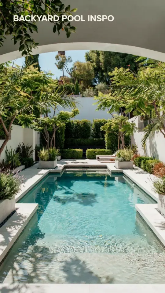 Cozy Backyard Pool Ideas for a Downtown Orlando Oasis